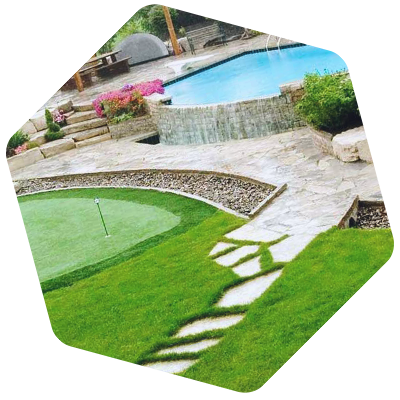 Landscaping works
